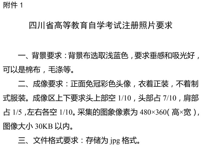 2021年4月四川省高等教育自学考试通告(一)