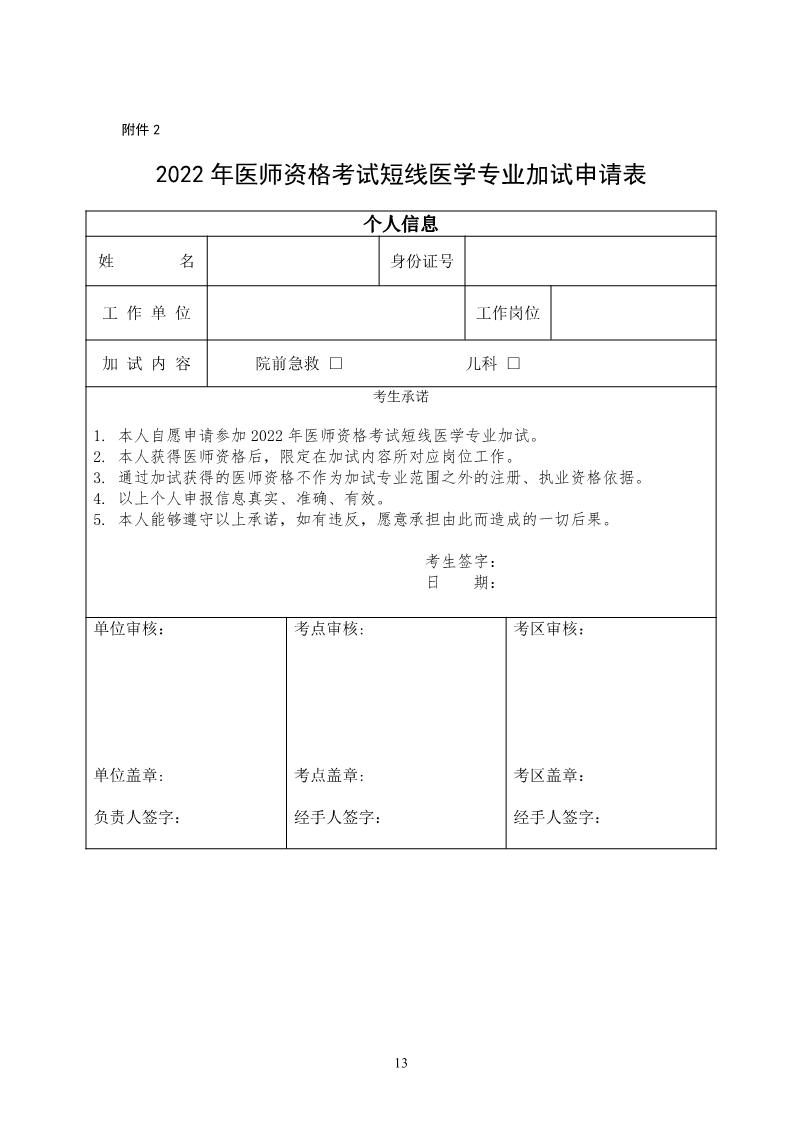 贵州考区贵阳考点2022年医师资格考试公告